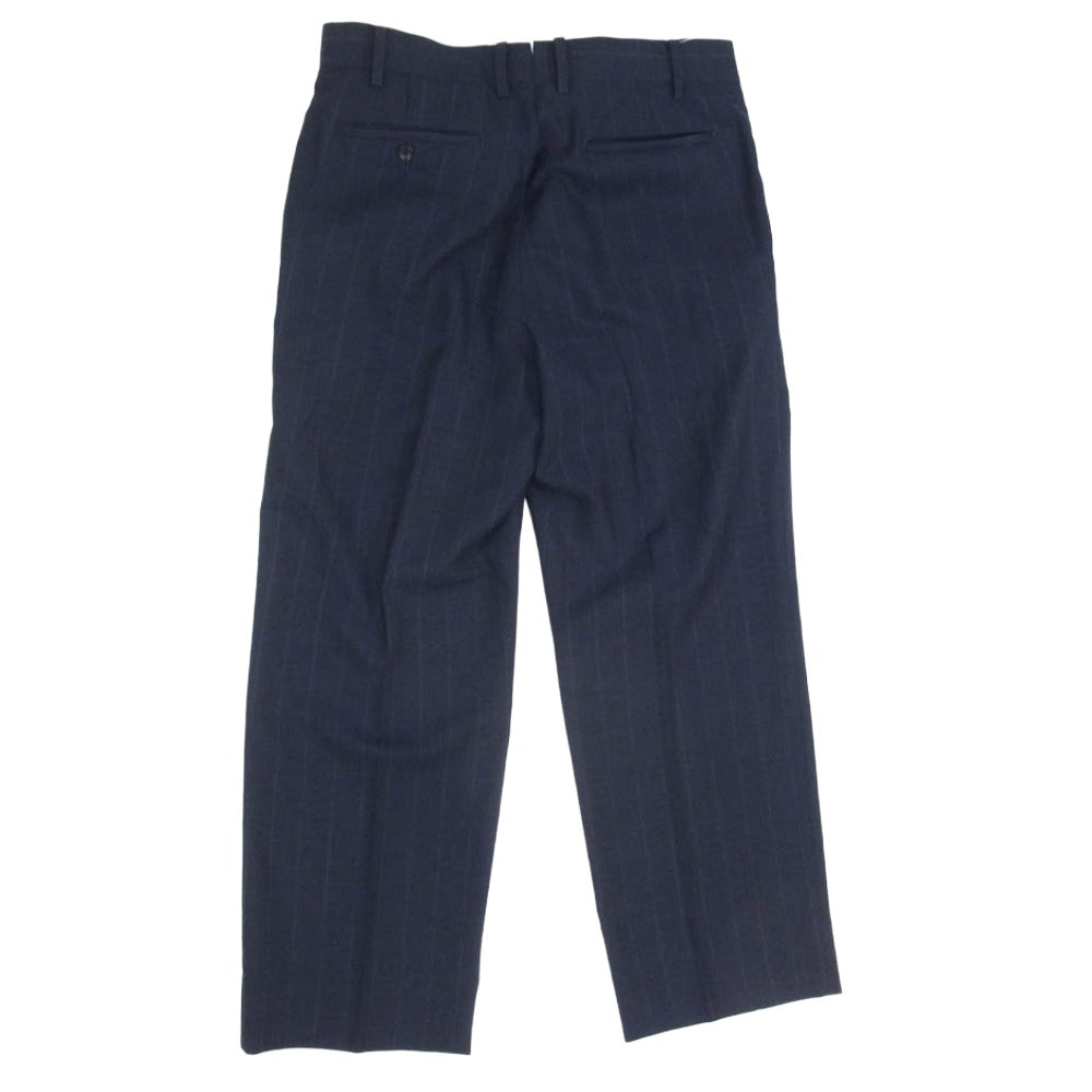 マーティーアンドサンズ MT2103-0220A SET UP TROUSER セット アップ トラウザー パンツ ネイビー系 3【中古】