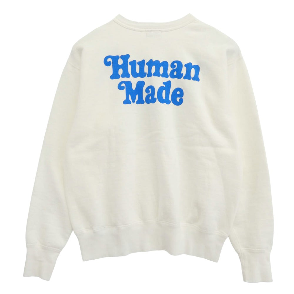 HUMAN MADE ヒューマンメイド XX30CS013 STARWARS TSURIAMI SWEATSHIRT クルーネック スウェット ホワイト系 XL【中古】