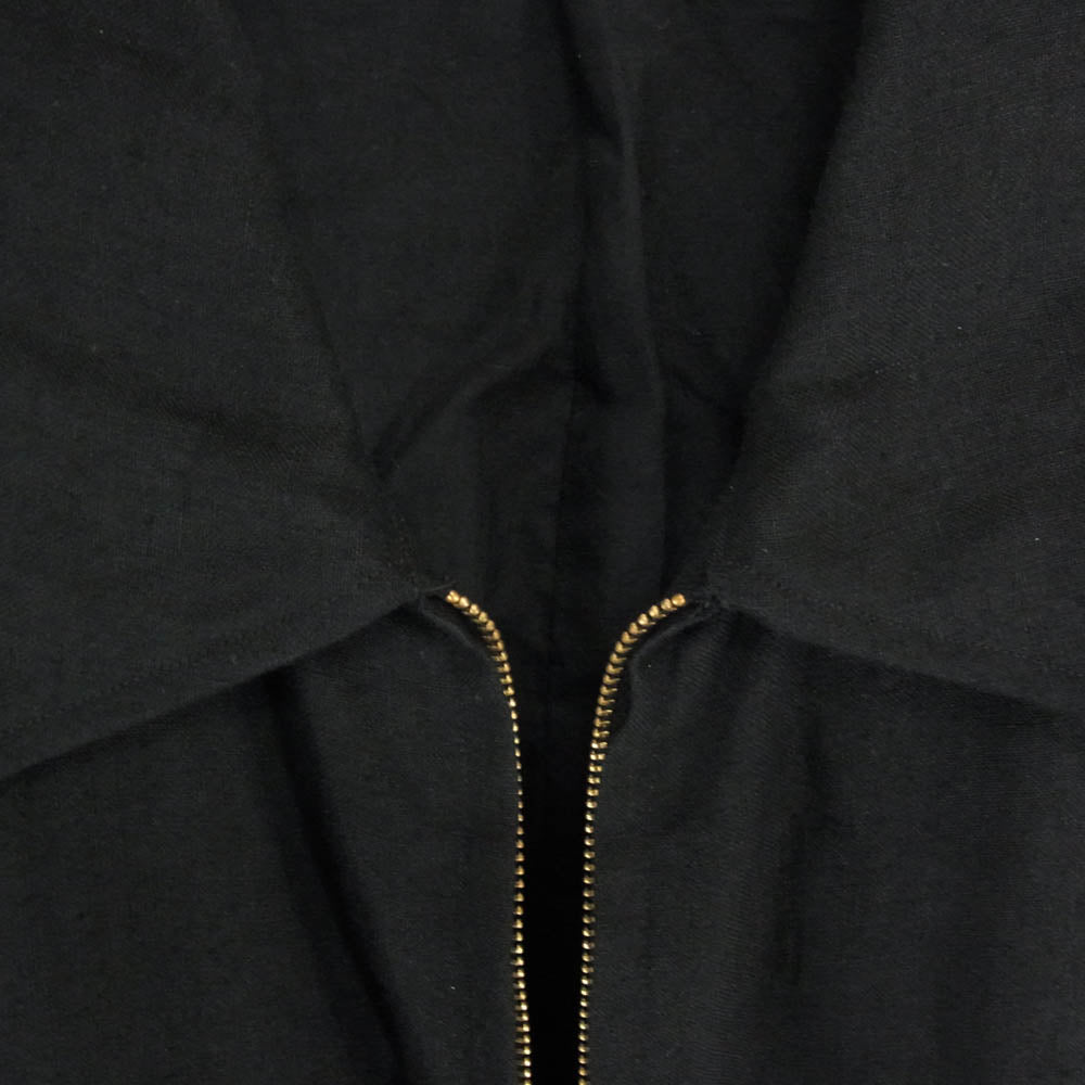 COMOLI コモリ 24SS Z01-01007 カナパ ジップ ショート ジャケット ブラック系 3【中古】