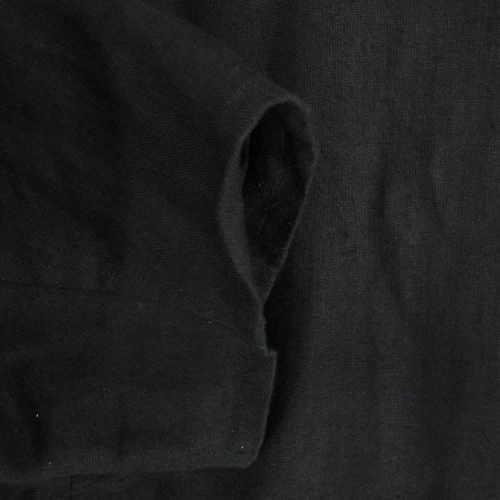 COMOLI コモリ 24SS Z01-01007 カナパ ジップ ショート ジャケット ブラック系 3【中古】