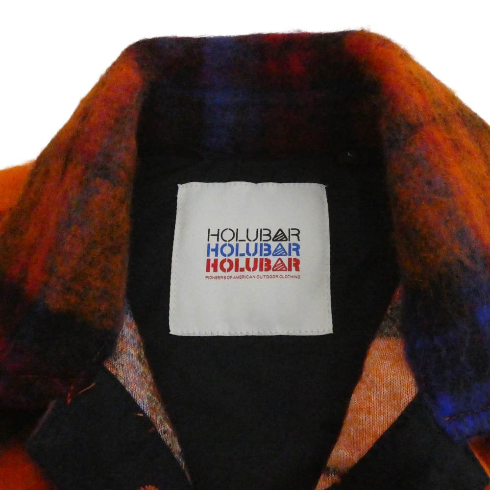 ホルバー AW22W045 チェック CPO シャギー シャツ ジャケット マルチカラー系 L【中古】