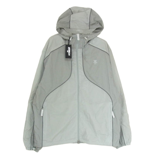 KITH キス 25SS KHM010767-2012 K-Tech Nylon Bolt Shell Jacket ナイロン ボルト シェル ジャケット グレー系 XL【極上美品】【中古】