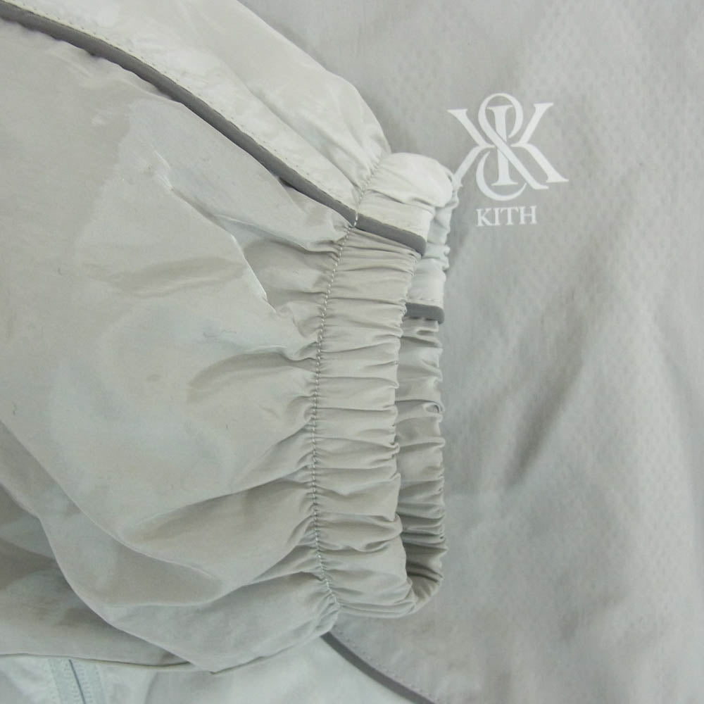 KITH キス 25SS KHM010767-2012 K-Tech Nylon Bolt Shell Jacket ナイロン ボルト シェル ジャケット グレー系 XL【極上美品】【中古】