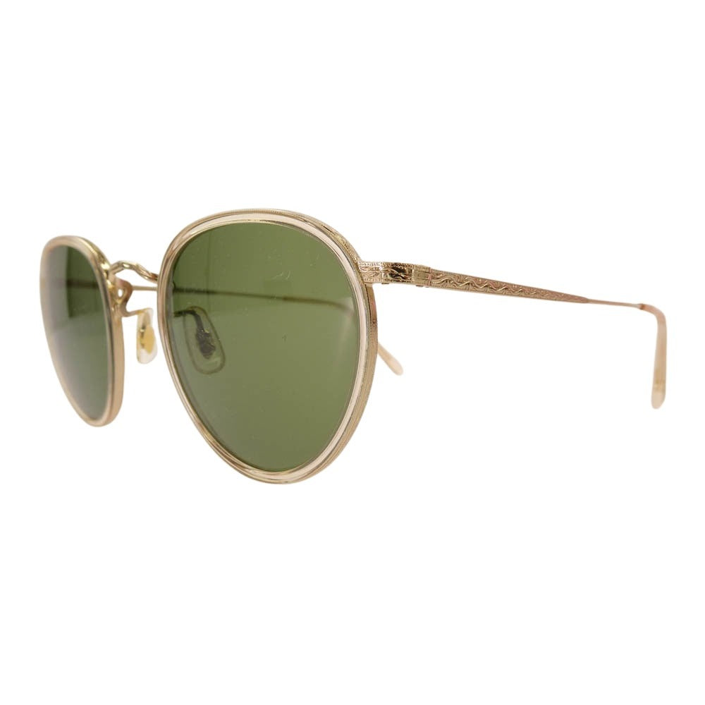 OLIVER PEOPLES オリバーピープルズ OV1104S MP-2 Sun サングラス アイウェア フレーム：ゴールド系　レンズ：グリーン系 48□24-148【中古】