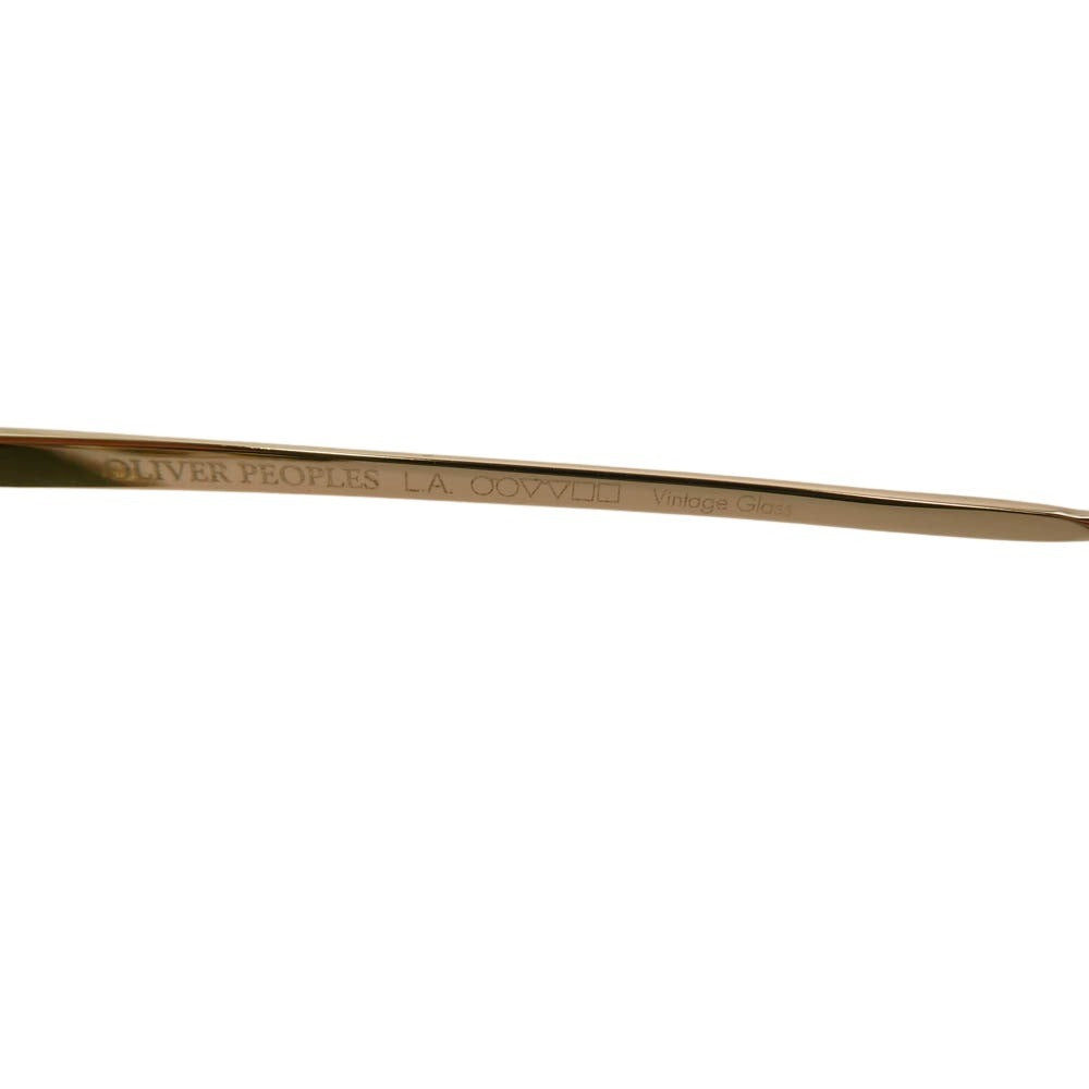 OLIVER PEOPLES オリバーピープルズ OV1104S MP-2 Sun サングラス アイウェア フレーム：ゴールド系　レンズ：グリーン系 48□24-148【中古】