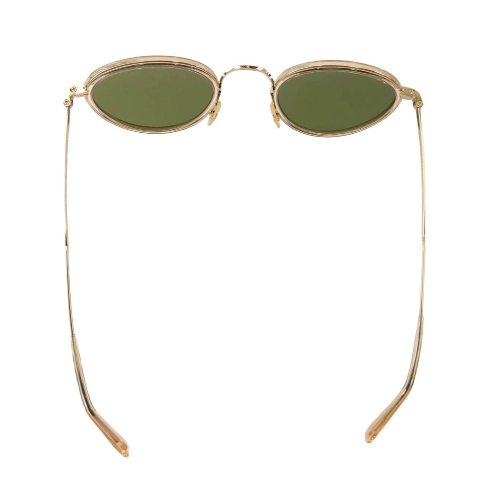 OLIVER PEOPLES オリバーピープルズ OV1104S MP-2 Sun サングラス アイウェア フレーム：ゴールド系　レンズ：グリーン系 48□24-148【中古】