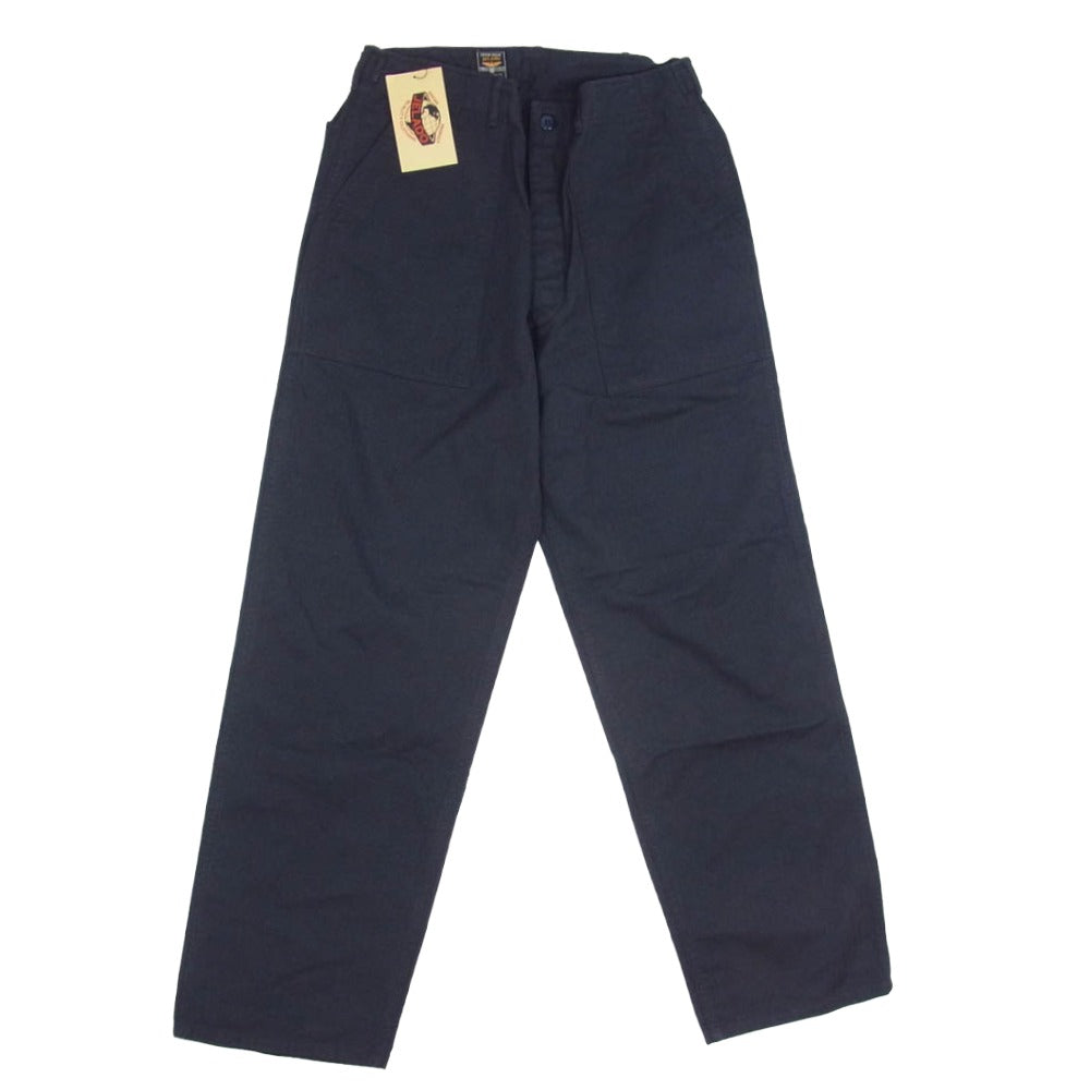 JELADO ジェラード CT03347 CM47 HBT Baker Pants ヘリンボーンツイル ベイカー パンツ ネイビー系 L【新古品】【未使用】【中古】