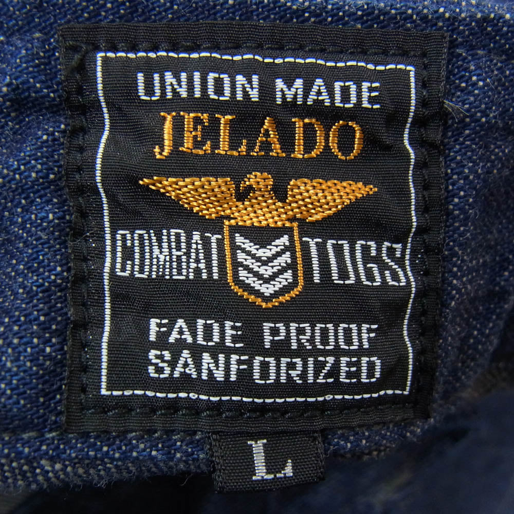 JELADO ジェラード CT11347 CM47 DENIM Baker Pants デニム ベイカー パンツ インディゴブルー系 L【新古品】【未使用】【中古】