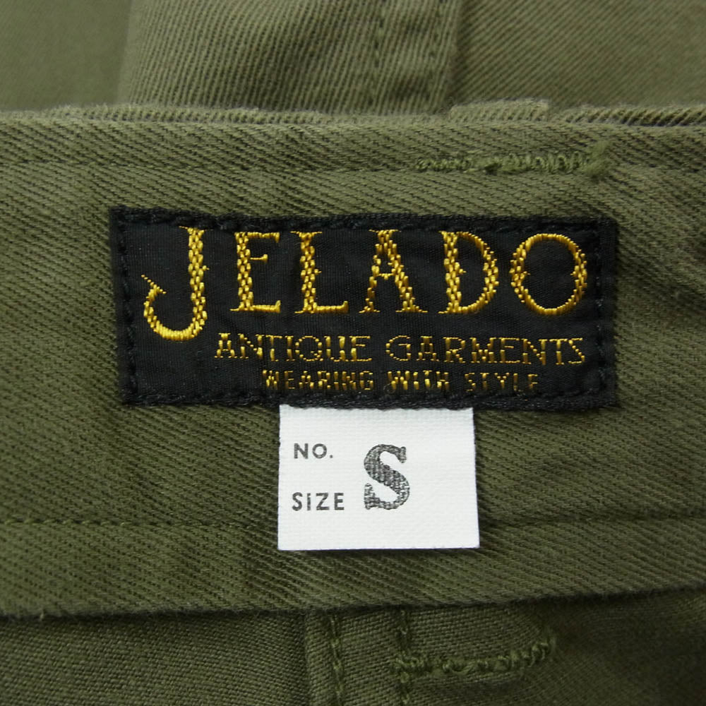 JELADO ジェラード AG94341A 41 Khaki Lastresort Chino Cloth ラストリゾート チノクロス トラウザース パンツ チノパンツ カーキ系 S【新古品】【未使用】【中古】
