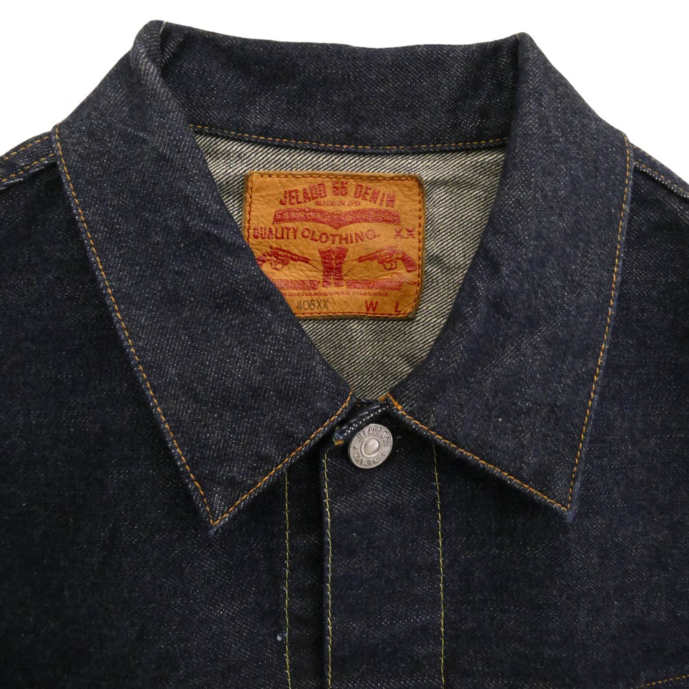 JELADO ジェラード JP94406 55 Denim Jacket 406XX デニム ジャケット インディゴブルー系 L【新古品】【未使用】【中古】