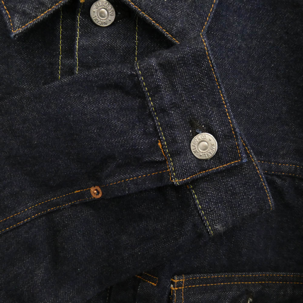 JELADO ジェラード JP94406 55 Denim Jacket 406XX デニム ジャケット インディゴブルー系 L【新古品】【未使用】【中古】