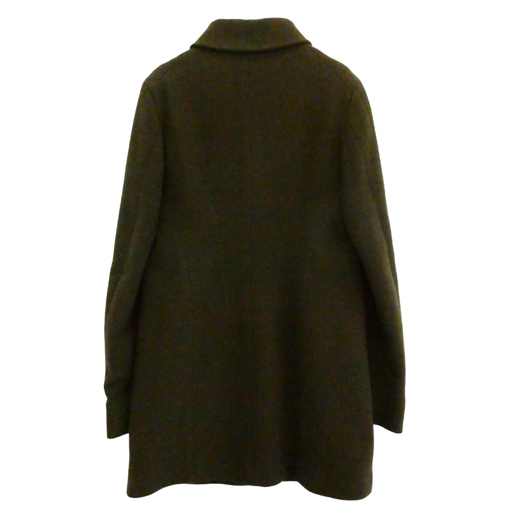 JIL SANDER ジルサンダー ウール チェスター コート カーキ系 34【中古】
