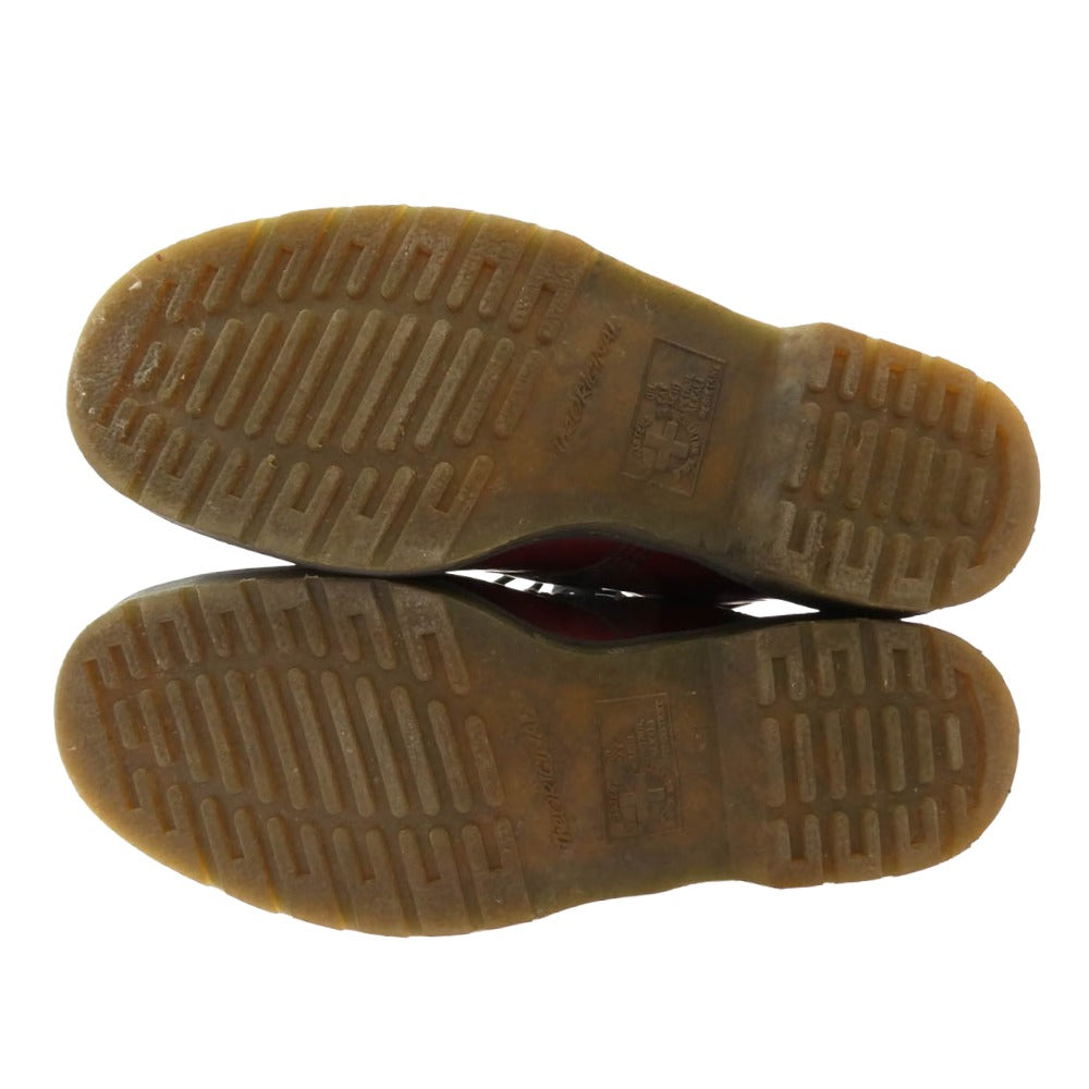Dr.Martens ドクターマーチン 1460 8 HOLE BOOTS 8ホール ブーツ レッド系 UK9【中古】