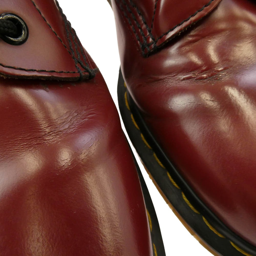 Dr.Martens ドクターマーチン 1460 8 HOLE BOOTS 8ホール ブーツ レッド系 UK9【中古】