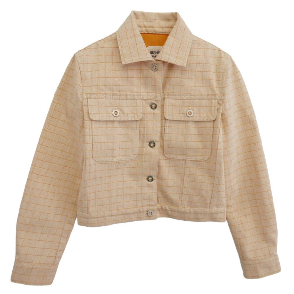 HERMES エルメス クルーネック コットン 半袖 ポケット Tシャツ
