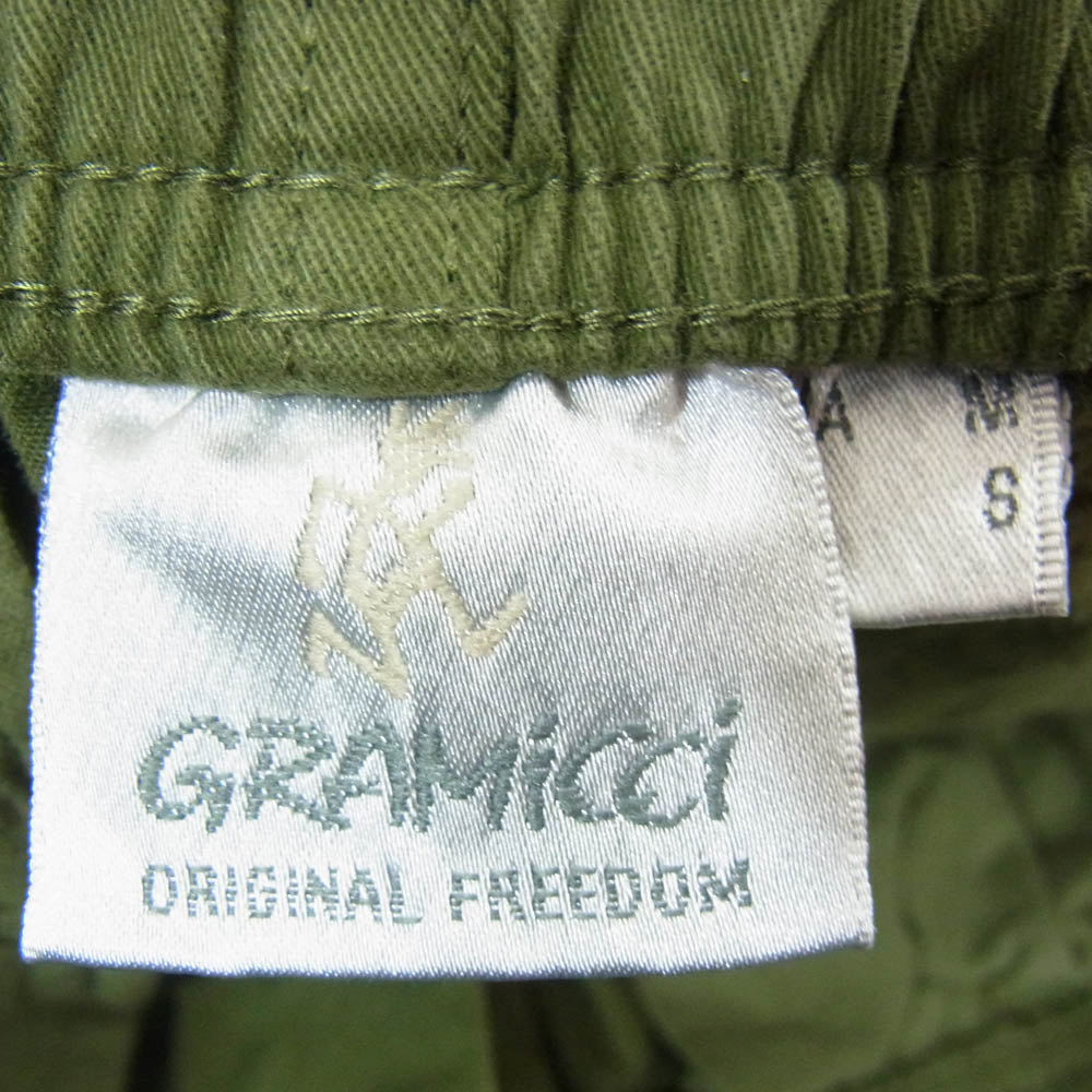 Gramicci グラミチ G109-OGS NN-PANT CROPPED クロップド パンツ オリーブ カーキ系 M【中古】