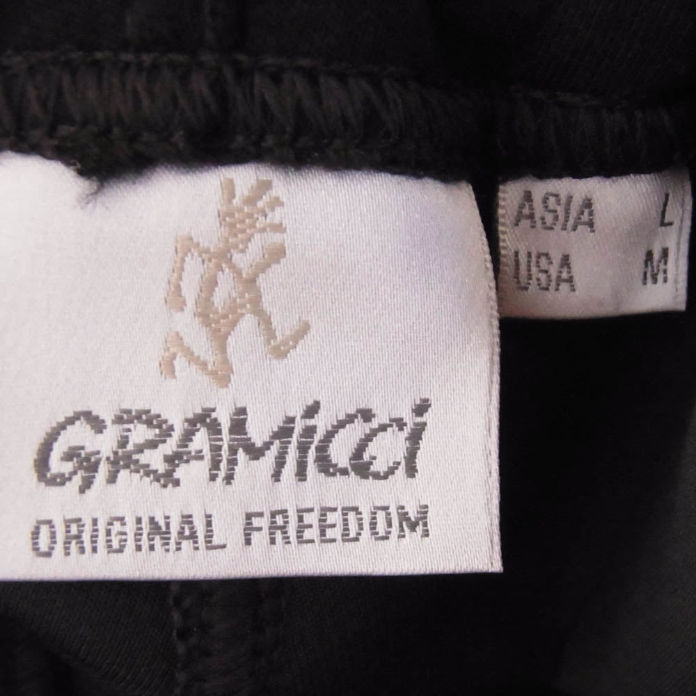Gramicci グラミチ GMP4-F1051 BEAVER TECH KNIT LONG PANTS ビーバー 別注 テック ニット ロング パンツ ブラック系 L【美品】【中古】