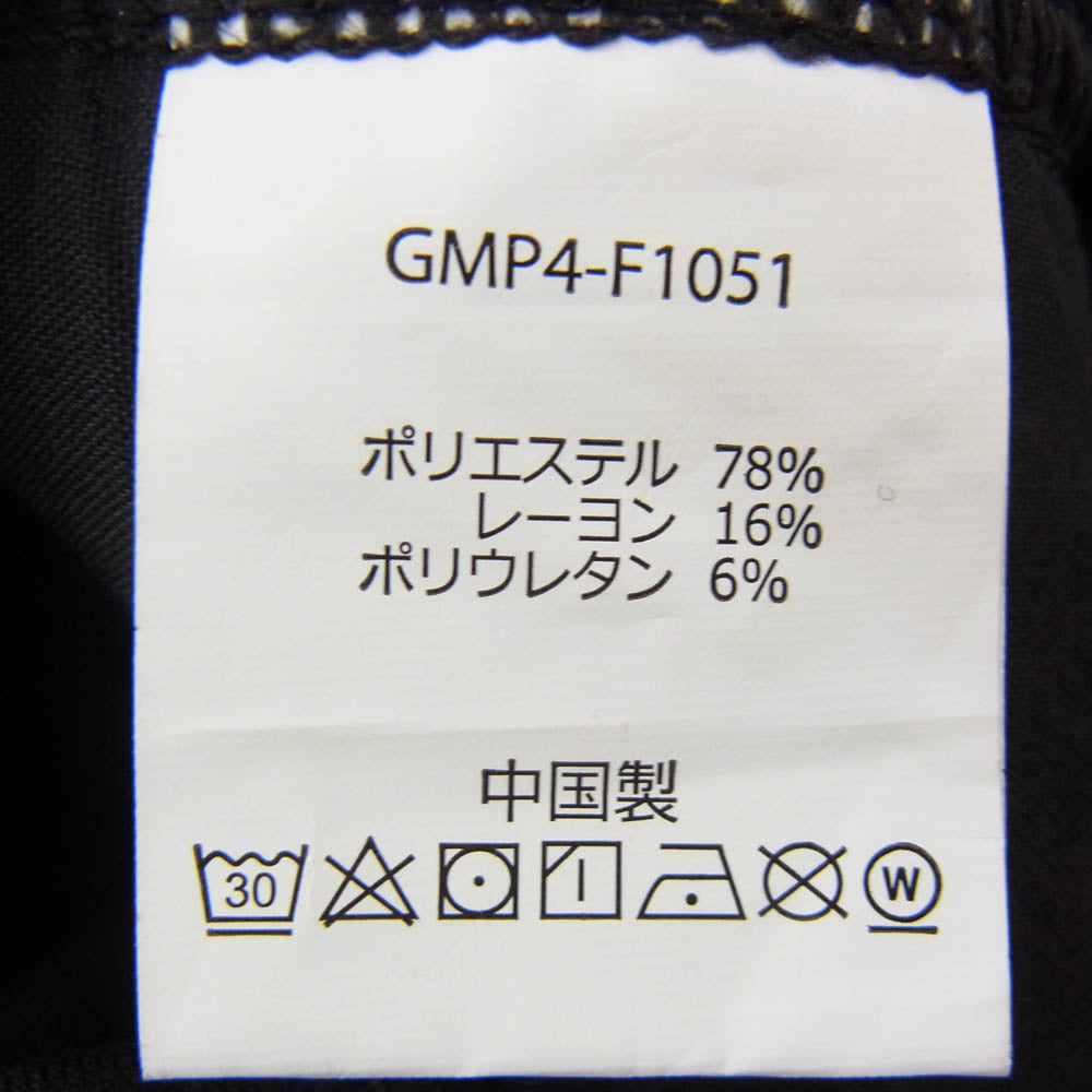Gramicci グラミチ GMP4-F1051 BEAVER TECH KNIT LONG PANTS ビーバー 別注 テック ニット ロング パンツ ブラック系 L【美品】【中古】