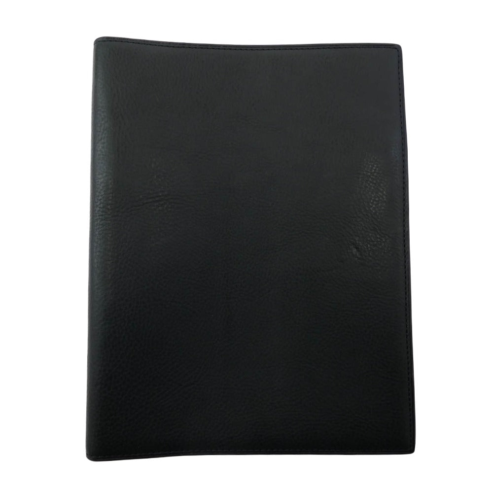 ブレイリオ レザー システム手帳 ダイアリー ブラック系【中古】