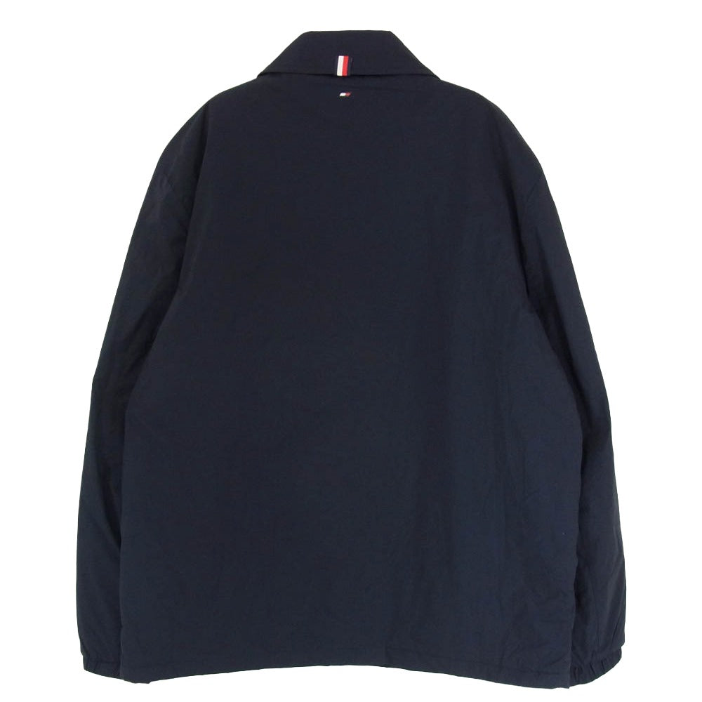 TOMMY HILFIGER トミーヒルフィガー バーシティグラフィック ジャケット コーチジャケット ブルゾン ネイビー系 M【中古】