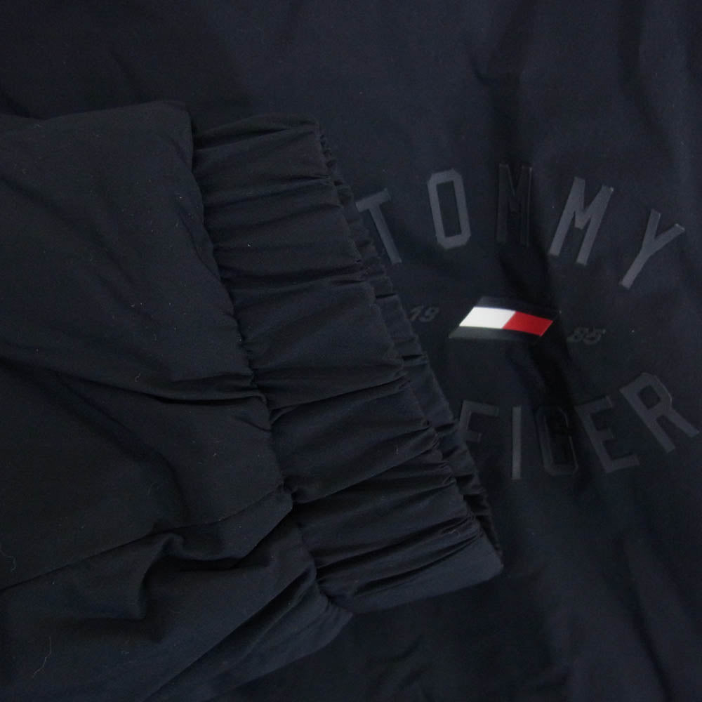 TOMMY HILFIGER トミーヒルフィガー バーシティグラフィック ジャケット コーチジャケット ブルゾン ネイビー系 M【中古】