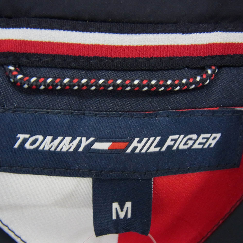 TOMMY HILFIGER トミーヒルフィガー バーシティグラフィック ジャケット コーチジャケット ブルゾン ネイビー系 M【中古】
