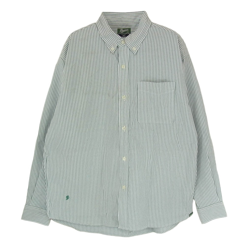 Danner ダナー 425R1070326 x OSHMAN'S Reed B.D Shirt 2 SMU オシュマンズ リード ボタンダウン シャツ 長袖シャツ グリーン系 S【中古】