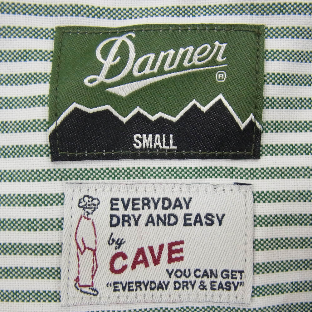 Danner ダナー 425R1070326 x OSHMAN'S Reed B.D Shirt 2 SMU オシュマンズ リード ボタンダウン シャツ 長袖シャツ グリーン系 S【中古】