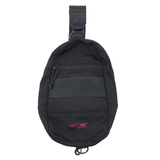 BRIEFING ブリーフィング BRF242219 USA製 MINI SLING BAG ミニスリング ショルダーバッグ グレー系【中古】