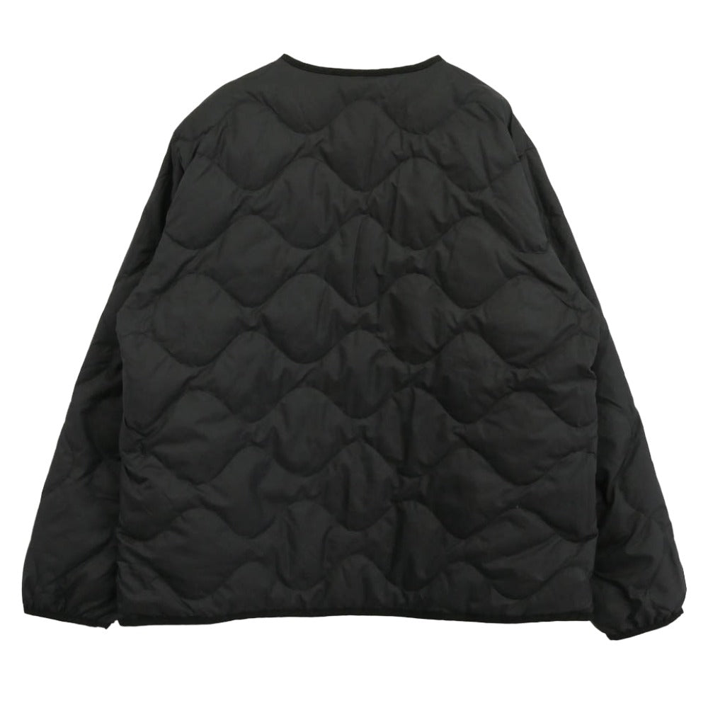 nanamica ナナミカ 24AW SUAF361 Reversible Down Cardigan リバーシブル ダウン カーディガン ブラック系 M【中古】