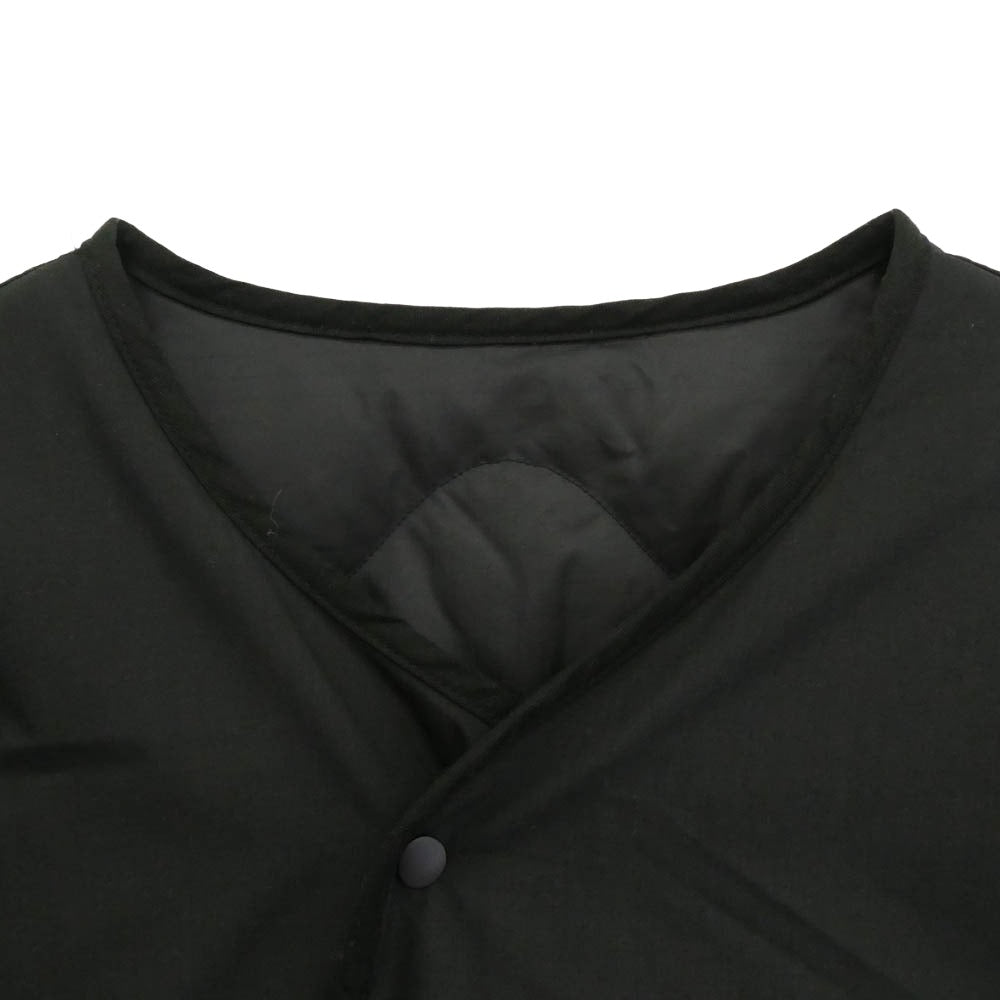 nanamica ナナミカ 24AW SUAF361 Reversible Down Cardigan リバーシブル ダウン カーディガン ブラック系 M【中古】