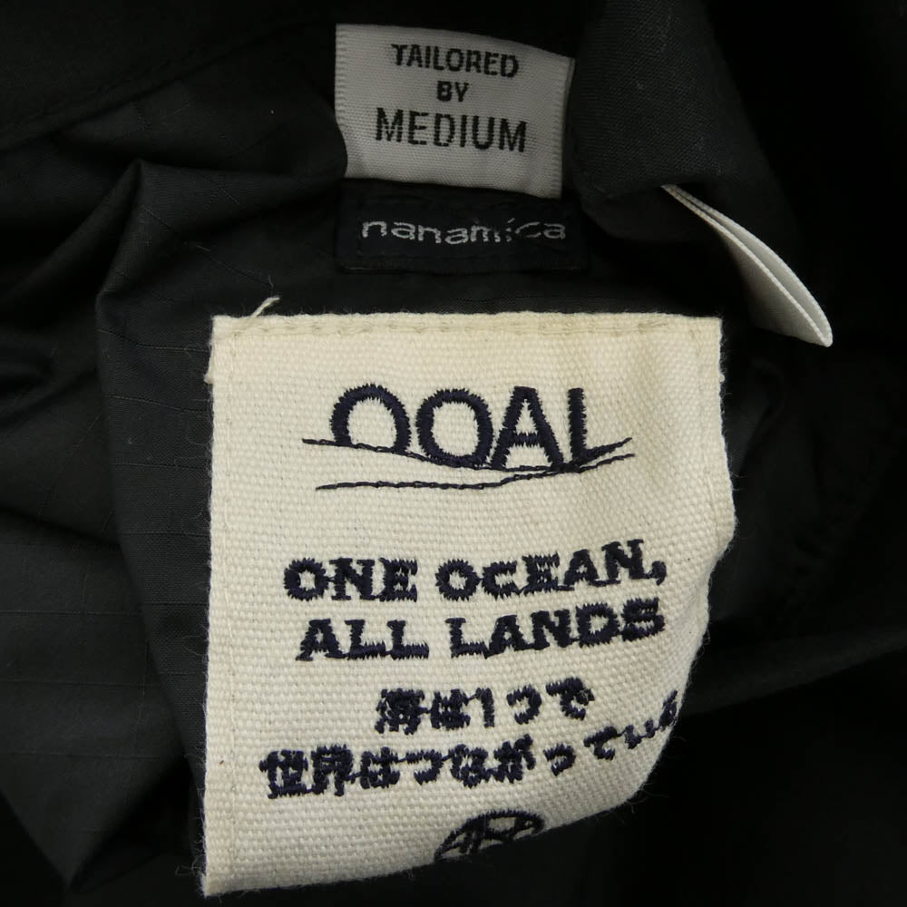 nanamica ナナミカ 24AW SUAF361 Reversible Down Cardigan リバーシブル ダウン カーディガン ブラック系 M【中古】