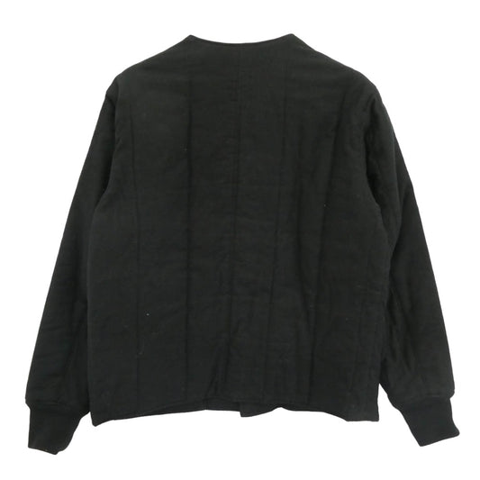 ADDICT CLOTHES アディクトクローズ ACV-QLT02LM ACVM MOLESKIN ARMY QUILTED JACKET シンサレート ノーカラージャケット ブラック系 44【中古】