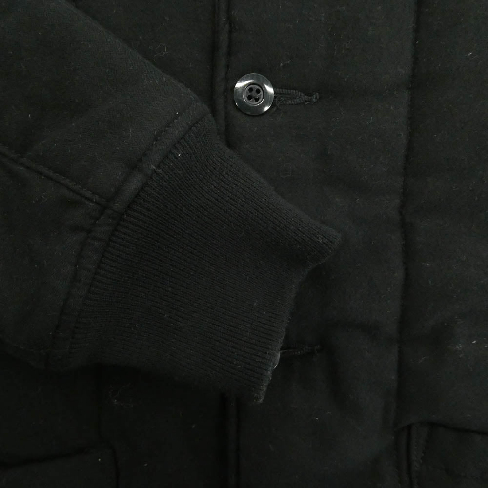 ADDICT CLOTHES アディクトクローズ ACV-QLT02LM ACVM MOLESKIN ARMY QUILTED JACKET シンサレート ノーカラージャケット ブラック系 44【中古】