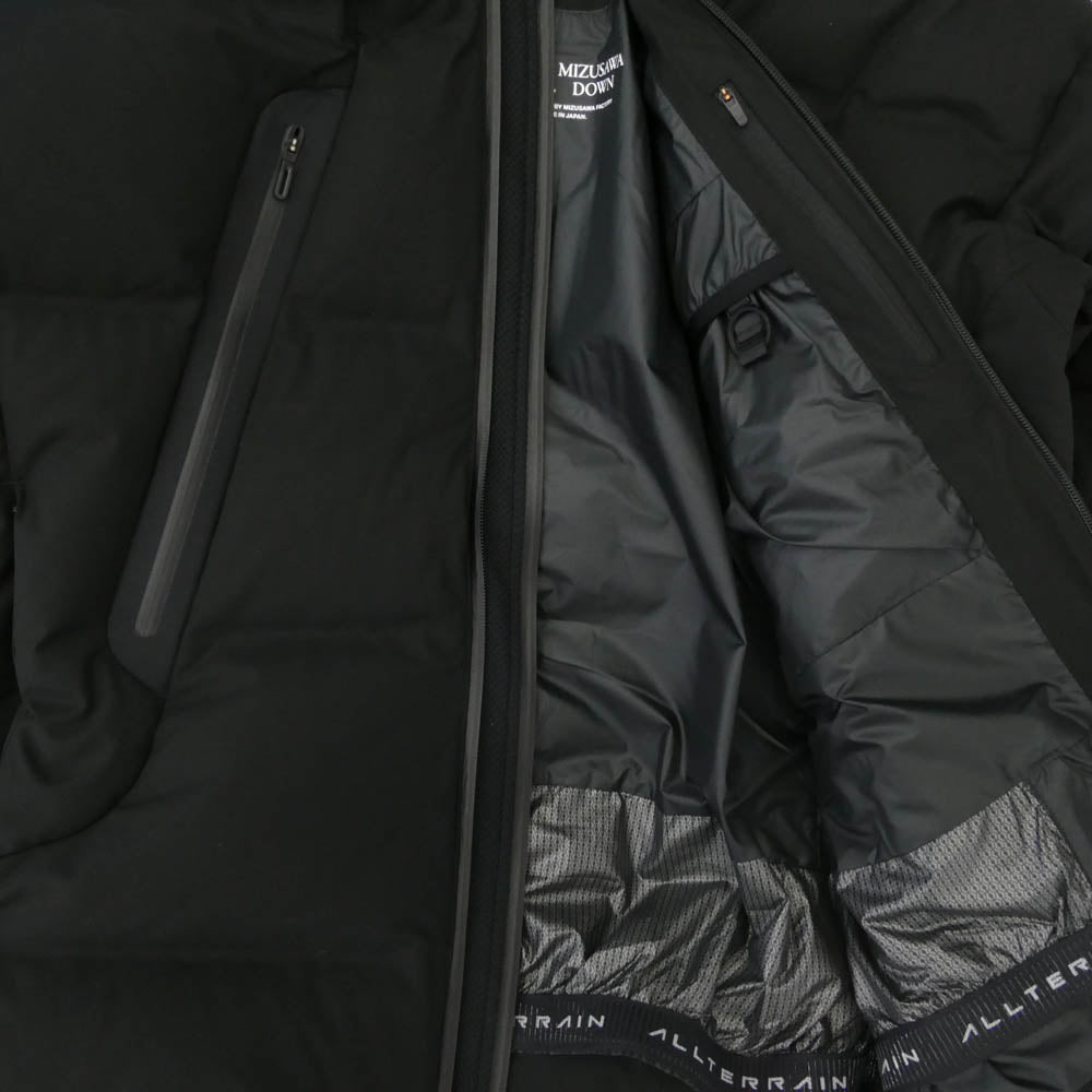 DESCENTE デサント 25AW DU5FDJM2M MIZUSAWA DOWN OVERSIZED JACKET MOUNTAINEER 水沢ダウン オーバーサイズ マウンテニア ダウン ジャケット ブラック系 O【美品】【中古】