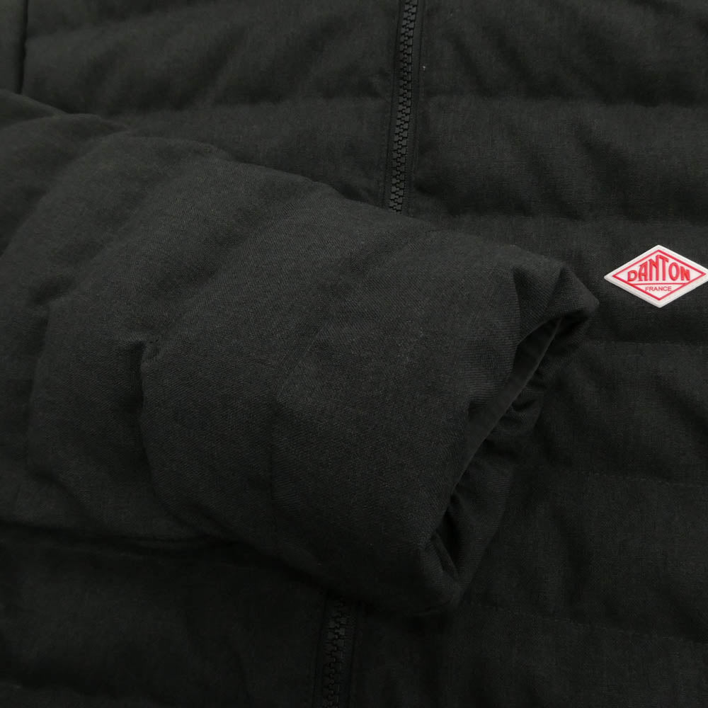 Danton ダントン DT-A0187 PWL MIDDLE DOWN HOODED JACKET PWL ミドル ダウンジャケット ダークグレー系 M【中古】