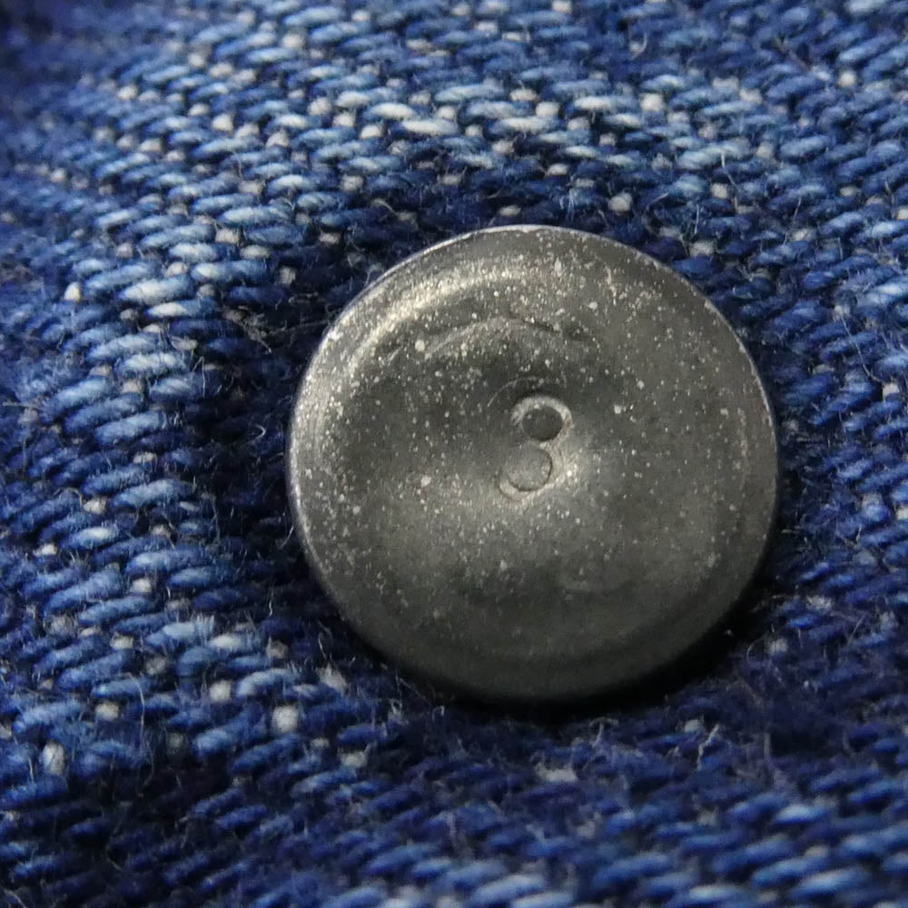 Levi's リーバイス 60s 70s 505 BIGE 脇割り ボタン裏8 42TALON 並行ステッチ デニム パンツ インディゴブルー系【中古】