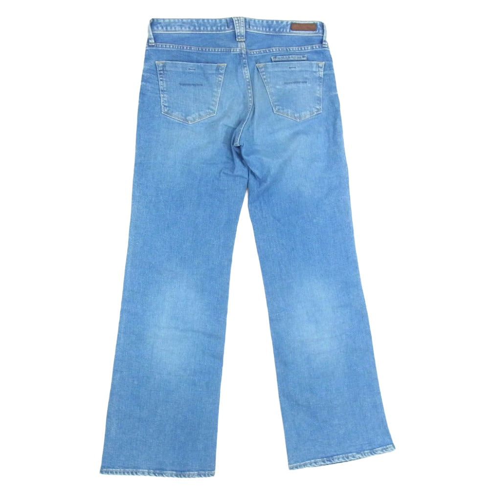 YANUK ヤヌーク 57161204 SHANNY SEASON BUGGY バギーデニム パンツ インディゴブルー系 26【中古】