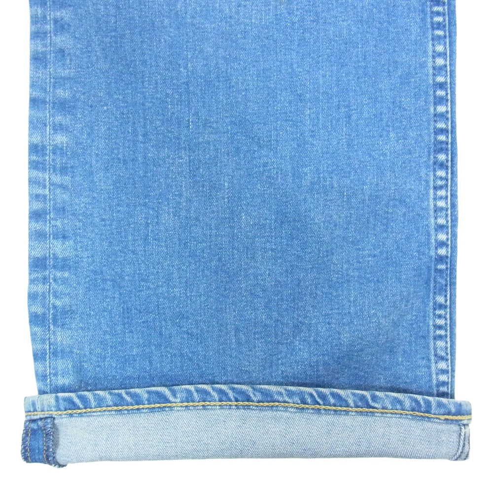 YANUK ヤヌーク 57161204 SHANNY SEASON BUGGY バギーデニム パンツ インディゴブルー系 26【中古】