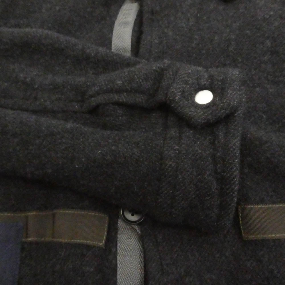 kolor カラー 18AW 18WCM-G14162S ウール パッチワークブルゾン ニット