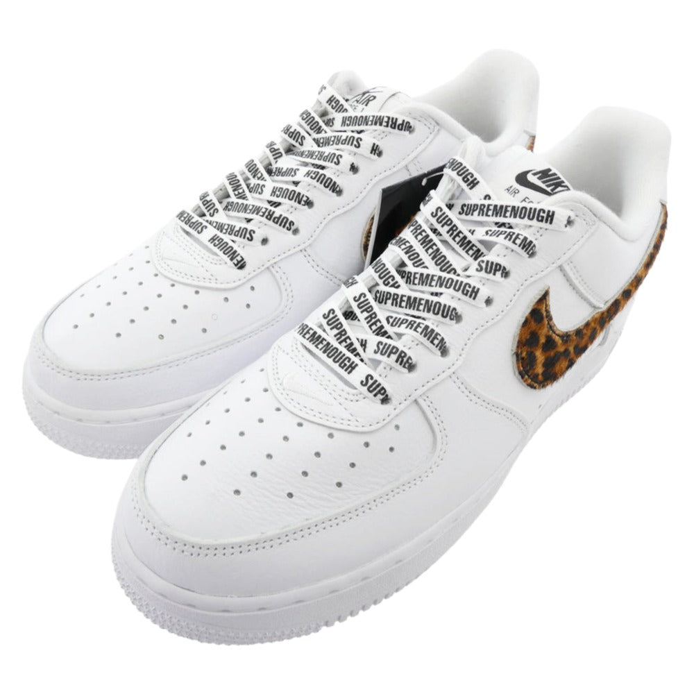 Supreme シュプリーム 25SS IM3483-100 GOODENOUGH Air Force 1 Low グッドイナフ エアフォース1 ロー ホワイト系 26.5cm【極上美品】【中古】