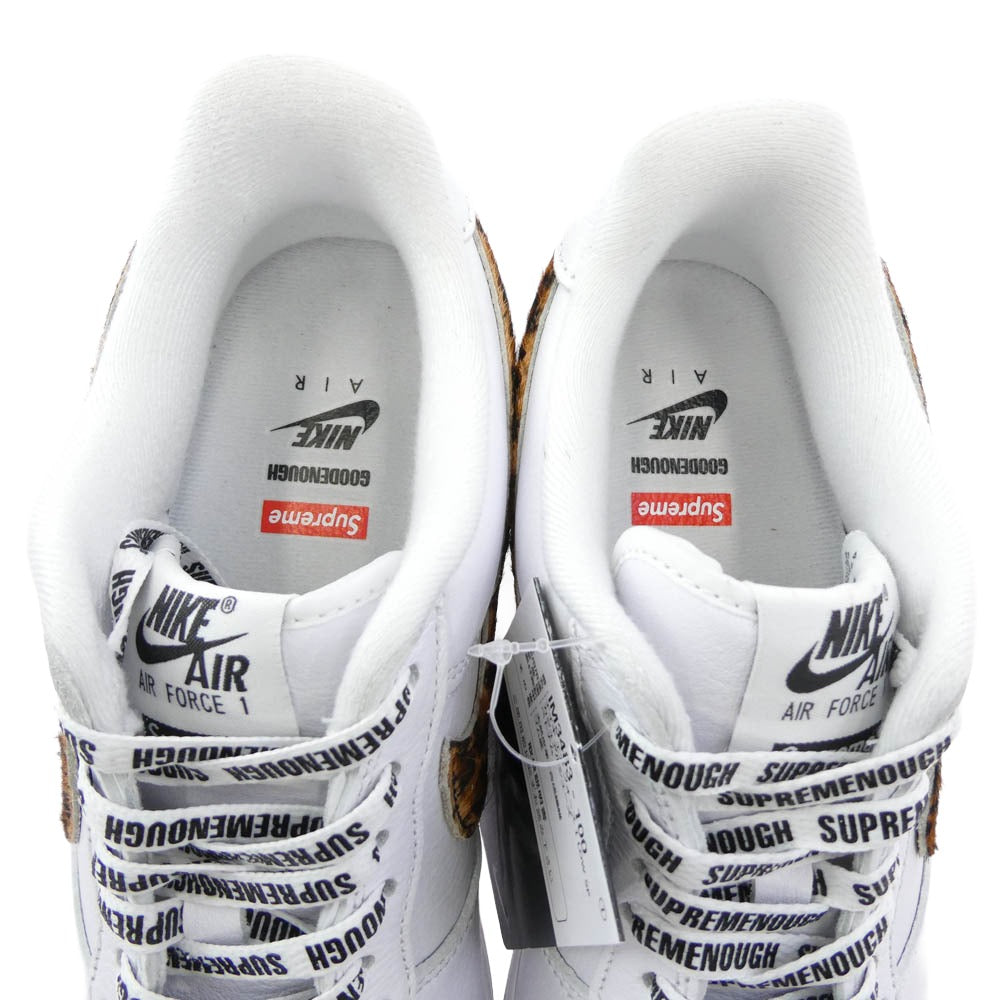 Supreme シュプリーム 25SS IM3483-100 GOODENOUGH Air Force 1 Low グッドイナフ エアフォース1 ロー ホワイト系 26.5cm【極上美品】【中古】