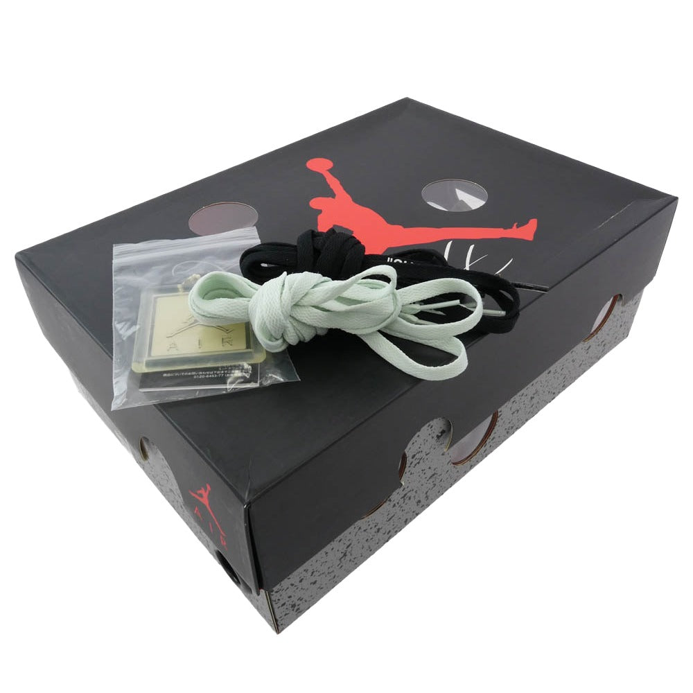 NIKE ナイキ CV9388-100 フェイクバスターズ鑑定済 OFF-WHITE WMNS AIR JORDAN 4 SP SAIL オフホワイト ウィメンズ エアジョーダン4 SP ハイカットスニーカー オフホワイト系 27cm【中古】