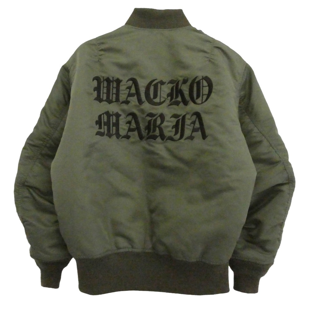 WACKO MARIA ワコマリアワッペンマリアシャツジャケット カーキ野口強