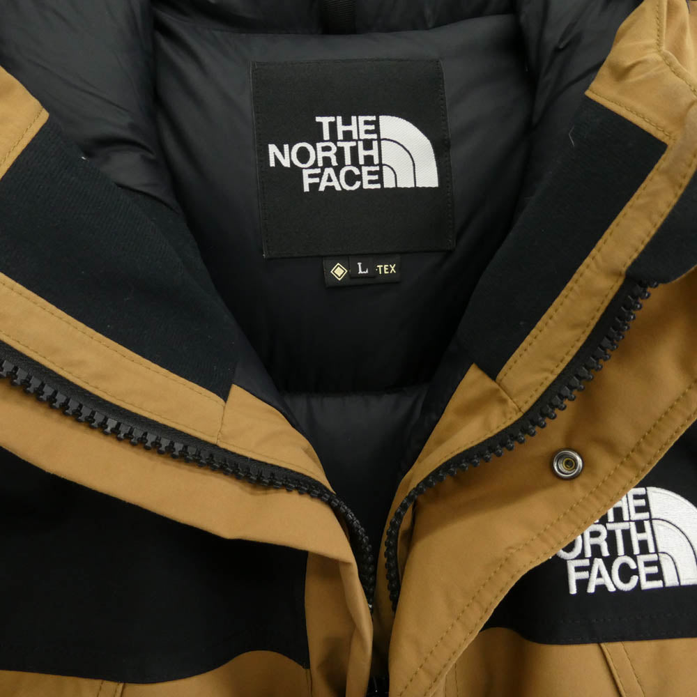 THE NORTH FACE ノースフェイス ND91930 Mountain DOWN Jacket マウンテン ダウン ジャケット ブラウン系 L【中古】