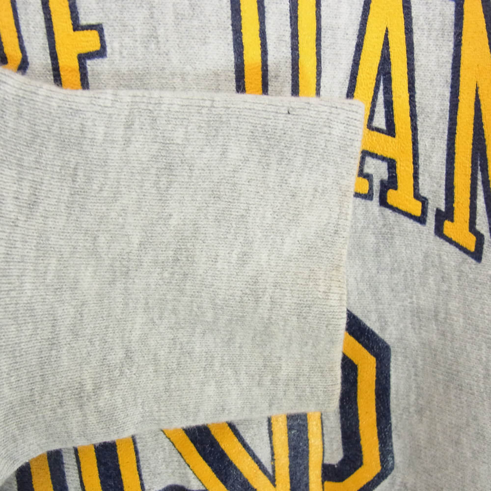 Champion チャンピオン USA製 80s 90s トリコタグ REVERSE WEAVE NOTRE DAME リバースウィーブ ノートルダム グレー スウェット グレー系 L【中古】