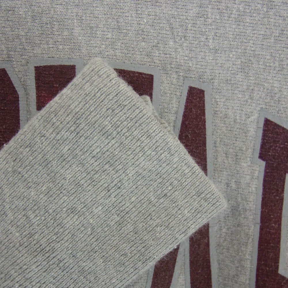 Champion チャンピオン USA製 90s 刺繍タグ REVERSE WEAVE HARVARD リバースウィーブ ハーバード グレー スウェット グレー系 M【中古】