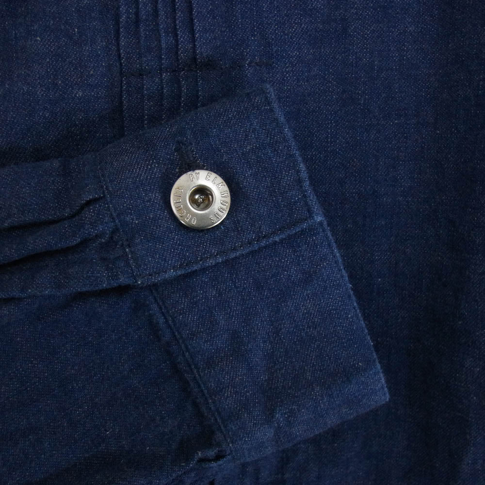ORGUEIL オルゲイユ OR-4291 Denim blouse jacket デニム ブラウス ジャケット インディゴブルー系 38【中古】