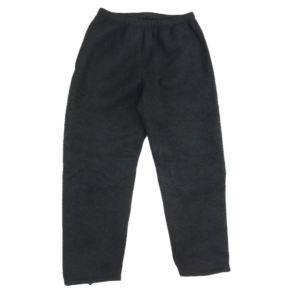 blurhms ブラームス BHS23F022 Pe Silk Fleece Pants ポリエステル シルク フリース パンツ ブラック系 2【中古】