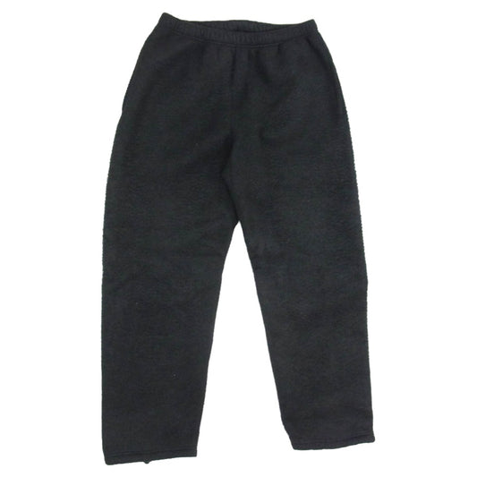 blurhms ブラームス BHS23F022 Pe Silk Fleece Pants ポリエステル シルク フリース パンツ ブラック系 2【中古】